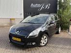 Peugeot 5008 1.6 e-HDi STYLE | 5P | AUTOMAAT NOT 100%!, Auto's, Peugeot, Euro 5, Stof, Gebruikt, Zwart