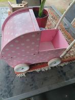 Roze poppenwagen, Ophalen of Verzenden, Zo goed als nieuw, Babypop