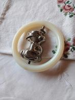 Oude rammelaar / bijtring - hondje ( nr.4), Ophalen of Verzenden