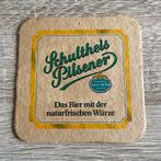 Schultheis Brauerei Pilsener bierviltje, Ophalen of Verzenden, Zo goed als nieuw, Viltje(s), Overige merken