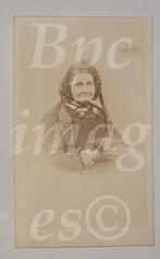 cdv oudere vrouw mutsje 1860's Deventer Van Poorten, Verzenden, Voor 1940, Gebruikt, Foto