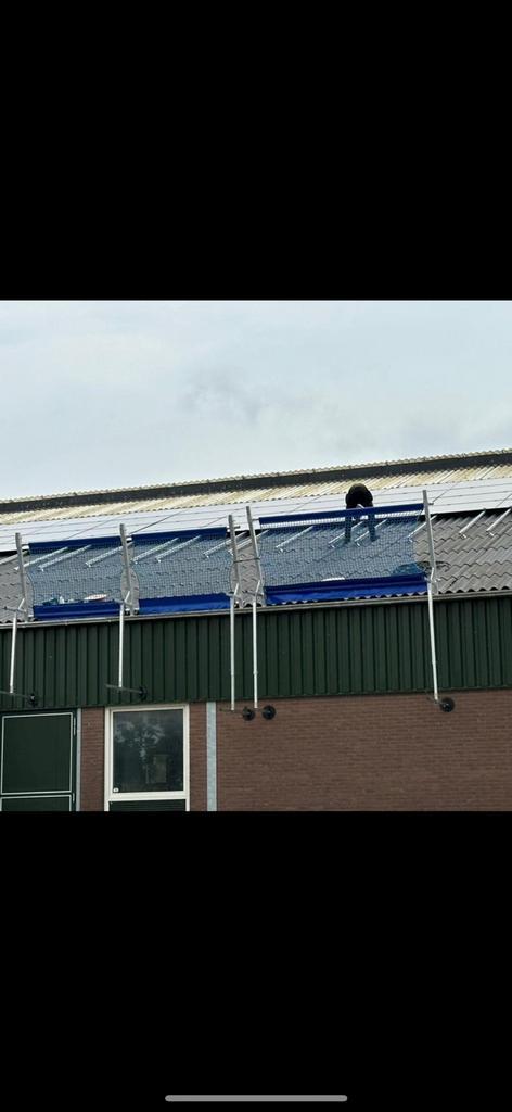 Dakrandbeveiliging Klasse C, Doe-het-zelf en Verbouw, Steigers, Zo goed als nieuw, Overige typen, 5 meter of hoger, Ophalen of Verzenden