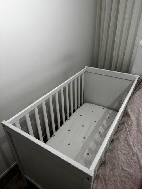 Wit Ledikant - Meegroei NIEUW 60x120, Kinderen en Baby's, Babywiegjes en Ledikanten, Nieuw, Ledikant, Ophalen