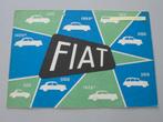FT 794 FIAT modellen en prijslijst 1955. Uitvouwfolder, Ophalen of Verzenden, Zo goed als nieuw, Overige merken