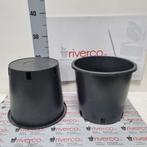 nieuwe 7 liter kerstboompotten / 22x22cm rond / ritzi npb, Tuin en Terras, Bloempotten, Ophalen, Kunststof, Rond, Nieuw