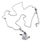 Dames Ketting met Duif Hanger Ketting Set, Overige materialen, Birgitta-Gracht 33, 6465 EL Kerkrade, Nederland, Verzenden, Met kristal