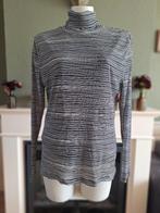 Purdey beige zwarte gestreepte dubbel laags top XXL gratis v, Verzenden, Zwart, Maat 42/44 (L), Zo goed als nieuw