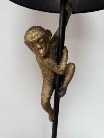Staande lamp met aap - Zonder lamp beschikbaar voor biedingen