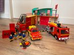 Brandweerman Sam kazerne met toebehoren, Kinderen en Baby's, Speelgoed | Speelgoedvoertuigen, Gebruikt, Ophalen of Verzenden