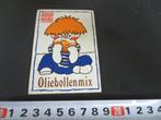 sticker strip kind oliebol leeuwarden koopmans oliebollenmix, Verzamelen, Ophalen, Zo goed als nieuw, Bedrijf of Vereniging