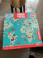 Grafix play&learn puzzel wereld 96 stuks zgan, Ophalen of Verzenden, Meer dan 50 stukjes, Zo goed als nieuw, 6 jaar of ouder
