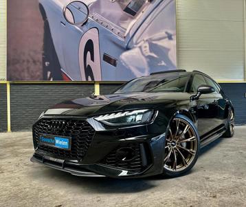 Audi RS4-S AVANT ABT 530PK|AUDI EXCLUSIVE|CARBON|B&O|PANO|VO beschikbaar voor biedingen