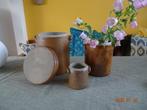 3 BROCANTE GRES POTTEN FRANCE-KEUKENPOTTEN-INMAAKPOTTEN, Ophalen of Verzenden