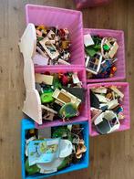 5 bakken met playmobile., Ophalen, Zo goed als nieuw, Los playmobil