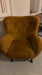 Fauteuil Viborg  2stuks- Okergeel, Huis en Inrichting, Ophalen of Verzenden, Zo goed als nieuw, Stof, 75 tot 100 cm