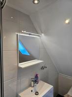 Badkamer spiegel met verlichting, Gebruikt, Ophalen of Verzenden, Minder dan 100 cm, Rechthoekig