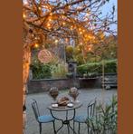 Charmant ijzeren tuinsetje met accessoires sanen  voor 45€, Tuin en Terras, Ophalen, Gebruikt