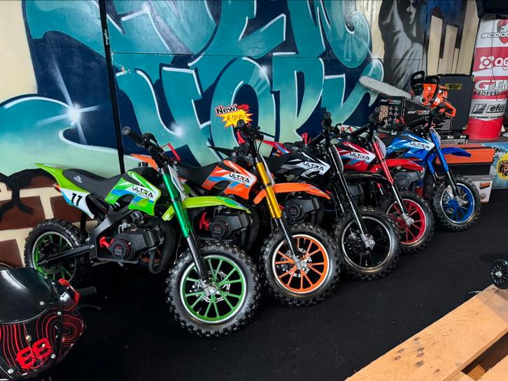 Ultra mini crosser 5 verschillende kleuren, Fietsen en Brommers, Minibikes, Midibikes en Pitbikes, Nieuw, Overige typen, Ophalen