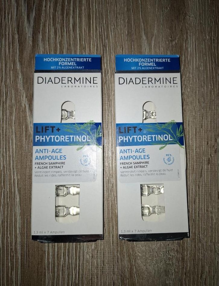 Diadermine Lift+ Phytoretinol anti age ampoules (advr 291), Sieraden, Tassen en Uiterlijk, Uiterlijk | Gezichtsverzorging, Nieuw