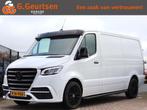 Mercedes-Benz Sprinter 317CDI AMG Line L2H1 Leder, Cruise Co, Auto's, Voorwielaandrijving, Gebruikt, Zwart, 4 cilinders