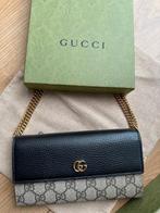 Gucci Chainwallet nieuw, Sieraden, Tassen en Uiterlijk, Portemonnees, Ophalen of Verzenden, Nieuw, Zwart