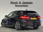 BMW 1-serie 118i Executive - M sport - Trekhaak - Leder, Auto's, BMW, Lichtsensor, 136 pk, Gebruikt, Zwart