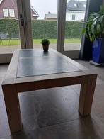 Salontafel (met natuur-/hardsteen inleg), Huis en Inrichting, Tafels | Salontafels, 50 tot 100 cm, Minder dan 50 cm, 100 tot 150 cm