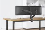 Neomounts DS70-700BL2 Monitorarm voor 2 schermen, Computers en Software, Monitoren, Zo goed als nieuw, In hoogte verstelbaar, LED