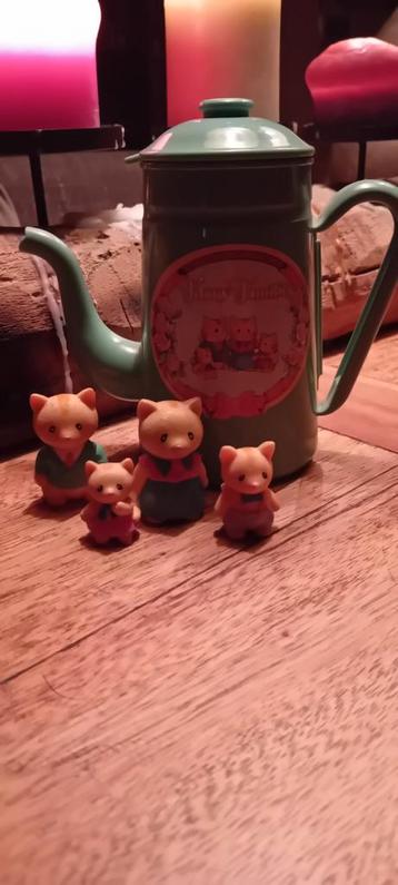 Vintage furry Families Poppetjes Set beschikbaar voor biedingen