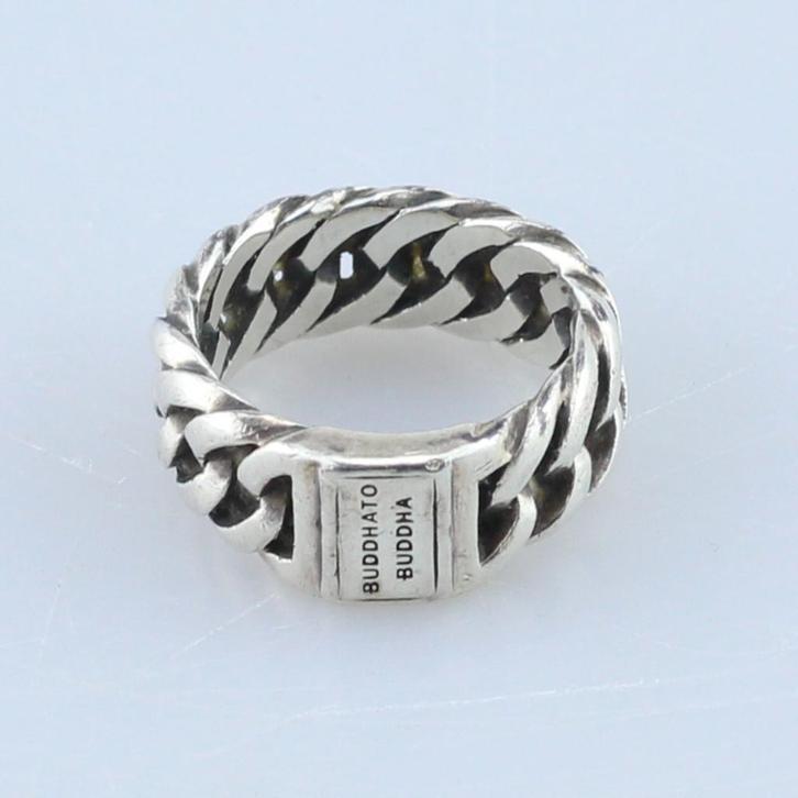 Buddha to Buddha Chain Ring Maat 16, Sieraden, Tassen en Uiterlijk, Ringen, Zo goed als nieuw