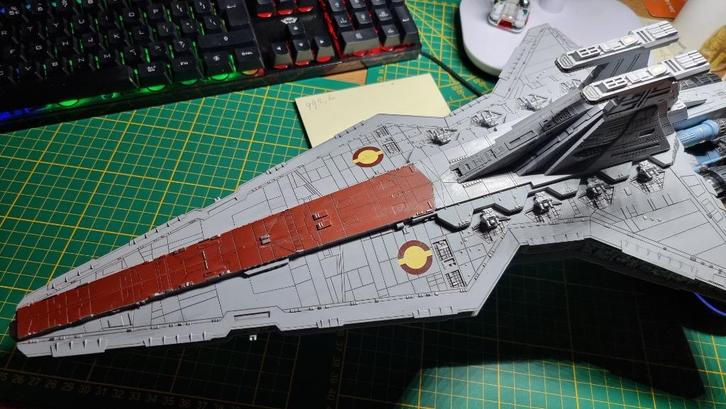 Venator Class Republic Star Destroyer bouwmodel, Verzamelen, Star Wars, Nieuw, Replica, Verzenden