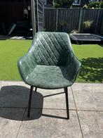 Eetkamerstoelen 6 stuks groen, Ophalen, Gebruikt, Overige kleuren, Vijf, Zes of meer stoelen