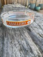 Vintage Caballero Glazen Asbak - Woonaccessoires Antiek Stij, Ophalen of Verzenden
