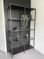 Ikea vitrinekast zwart, Ophalen, Zo goed als nieuw, 25 tot 50 cm