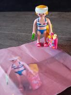 Playmobil mama met strandtas, Ophalen of Verzenden, Gebruikt, Complete set