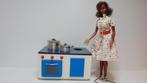 Antiek Blikken poppenhuis gasfornuisje jaren 60, Verzamelen, Apparaten, Gebruikt, Verzenden