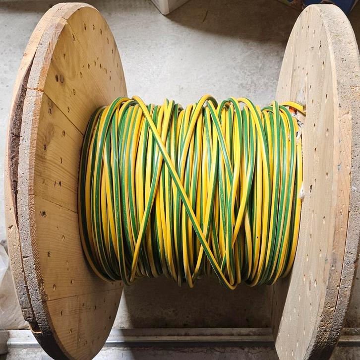 Soepele aardedraad 25mm, Doe-het-zelf en Verbouw, Elektra en Kabels, Nieuw, Kabel of Snoer, Ophalen