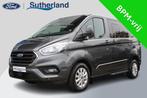 Ford Transit Custom 300 2.0 TDCI L1H1 Limited DC | 170pk Aut, Auto's, Bestelauto's, Stof, Gebruikt, Euro 6, 4 cilinders