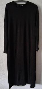 Nieuw Zara fijn knitted dress zwart Maat xl, Verzenden, Maat 46/48 (XL) of groter, Nieuw, Onder de knie
