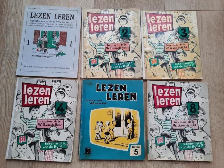 diverse boeken Lezen Leren W.G. van de Hulst, Boeken, Kinderboeken | Jeugd | onder 10 jaar, Gelezen, Non-fictie, Ophalen of Verzenden