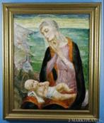 DUITS== Hein Eberhard 1874-1973==prerafaëlitisch== uit 1923, Antiek en Kunst, Kunst | Schilderijen | Klassiek, Ophalen