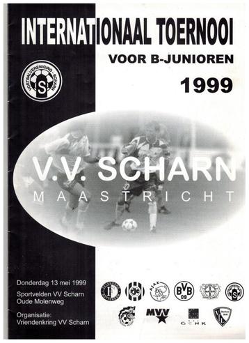 Programmaboekje internationaal jeugdtoernooi Scharn 1999 beschikbaar voor biedingen