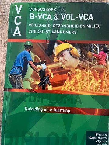 B-VCA & VOL-VCA Cursusboek beschikbaar voor biedingen