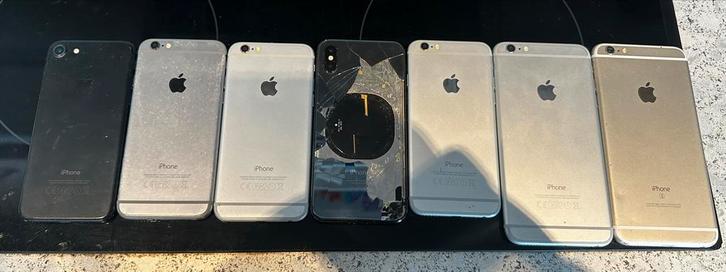 Partij iPhones: 6s Plus, 6 Plus, 6, X, 7 - Onderdelen, Telecommunicatie, Mobiele telefoons | Toebehoren en Onderdelen, Gebruikt