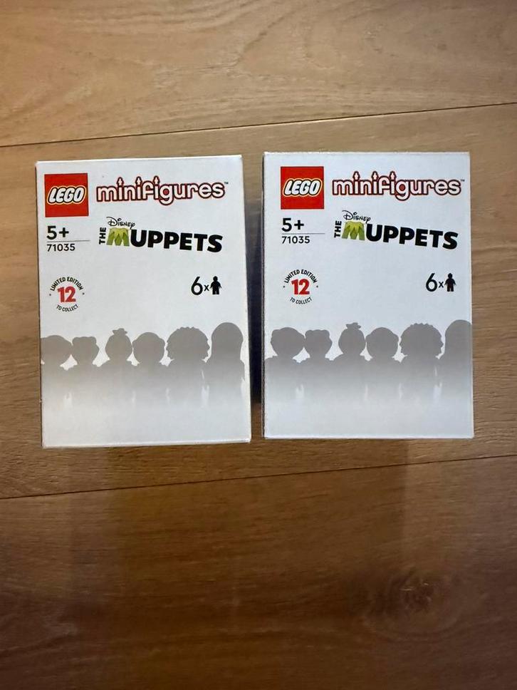 LEGO Minifiguren De Muppets – 2 dozen met set van 6, Kinderen en Baby's, Speelgoed | Duplo en Lego, Nieuw, Lego, Complete set