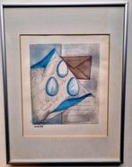 2x Zeefdruk Patty Harpenau Ingelijst & Gesigneerd, Antiek en Kunst, Kunst | Litho's en Zeefdrukken, Ophalen of Verzenden