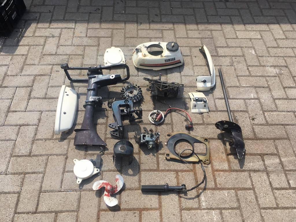 Yamaha 3,5 pk 2 takt buitenboordmotor onderdelen, Watersport en Boten, Ophalen of Verzenden, Gebruikt, Motor en Techniek
