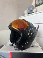 Boxer helm v8 zwart idirium rood visier, Ophalen of Verzenden, Zo goed als nieuw