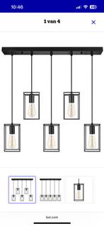 VELYON Zwarte metalen hanglamp NIEUW, Ophalen of Verzenden