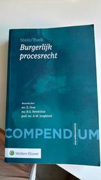 Compendium van het burgerlijk procesrecht, Ophalen of Verzenden, Zo goed als nieuw